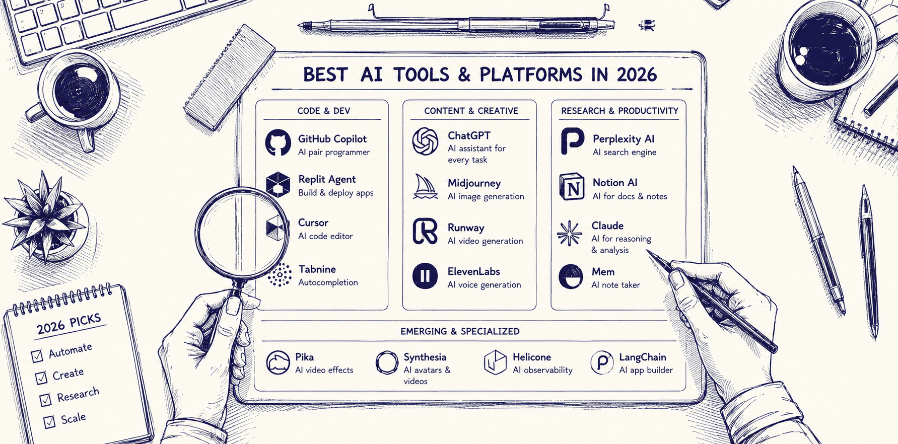 Best AI Tools & Platforms in 2026